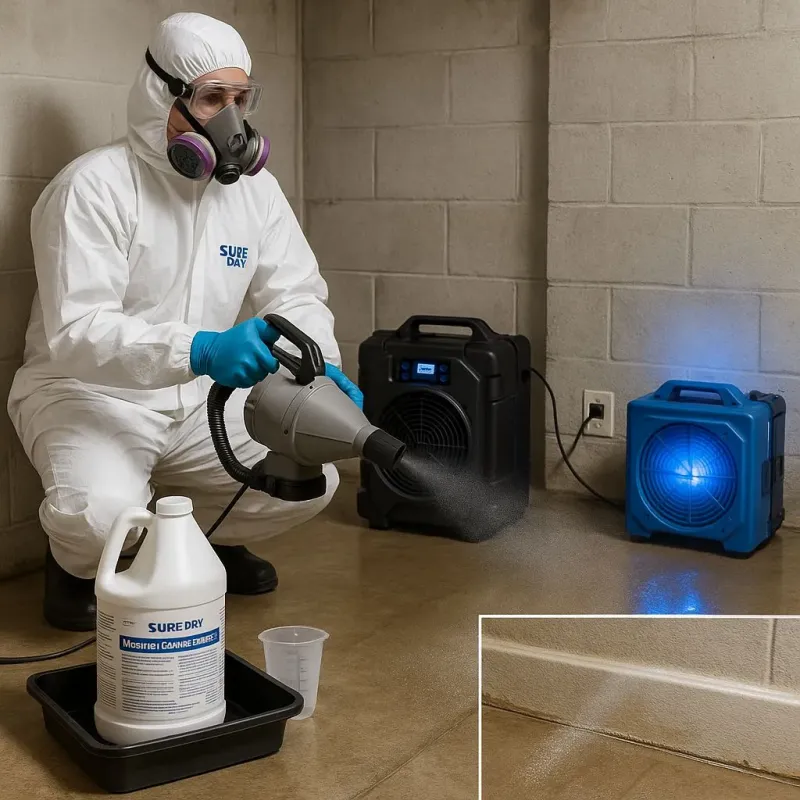 Sanitization and Odor Removal process in Bennettsville, SC