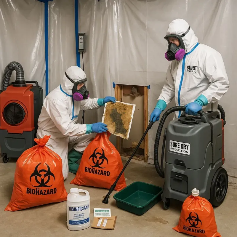Contaminated Water Handling Protocols process in Bennettsville, SC