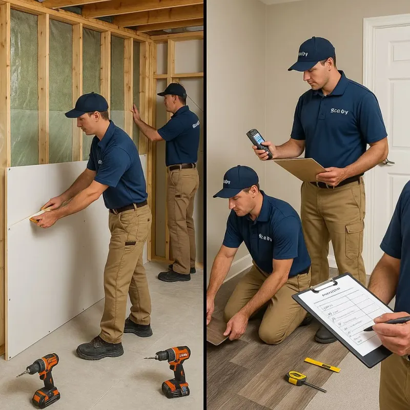 Repairs and Reconstruction process in Bennettsville, SC